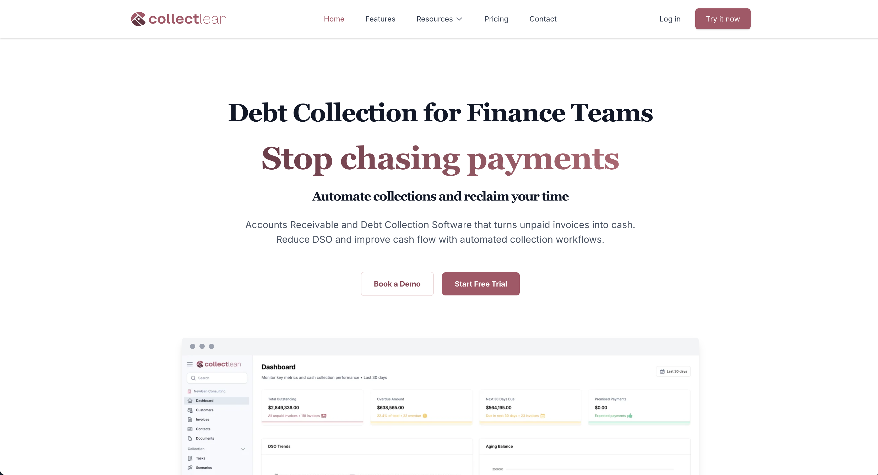 CollectLean screenshot