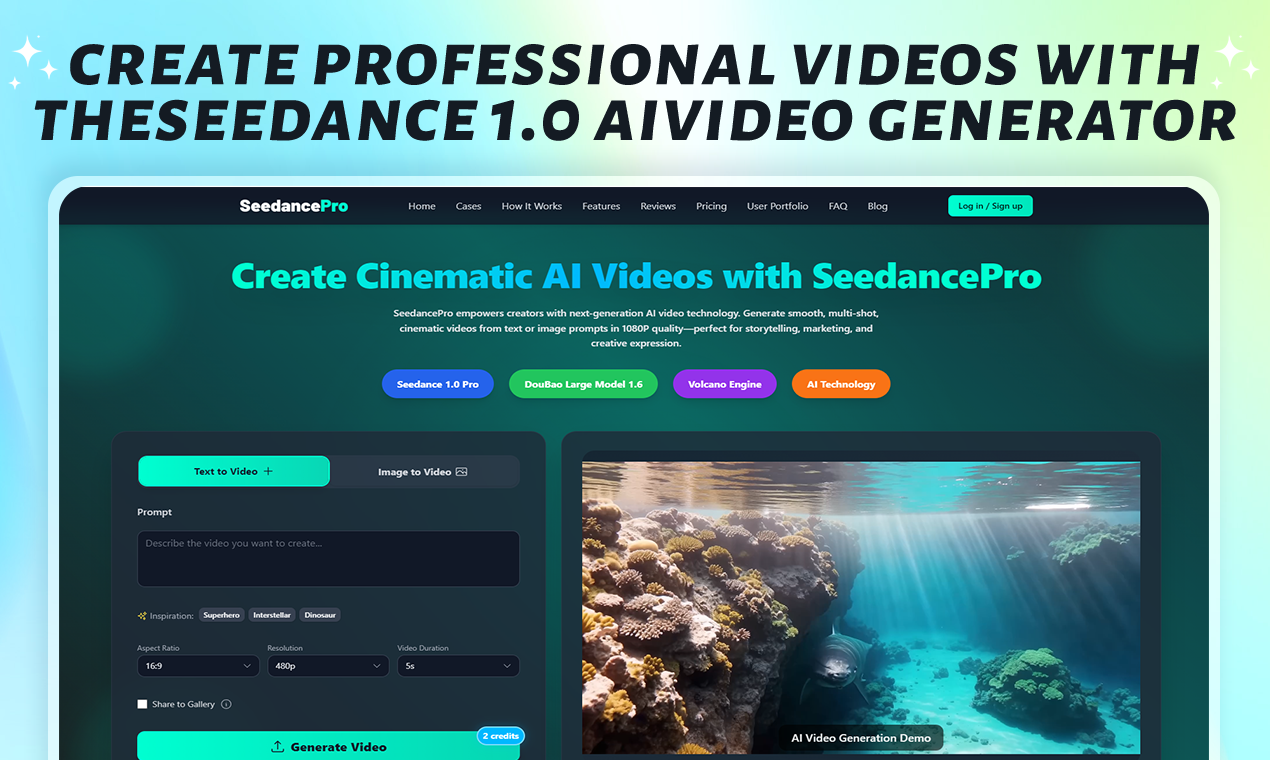SeedancePro screenshot