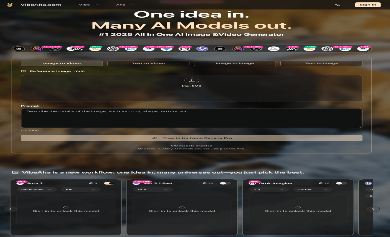 vibeaha screenshot