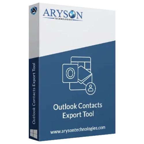 Aryson Outlook Contacts Export Tool screenshot