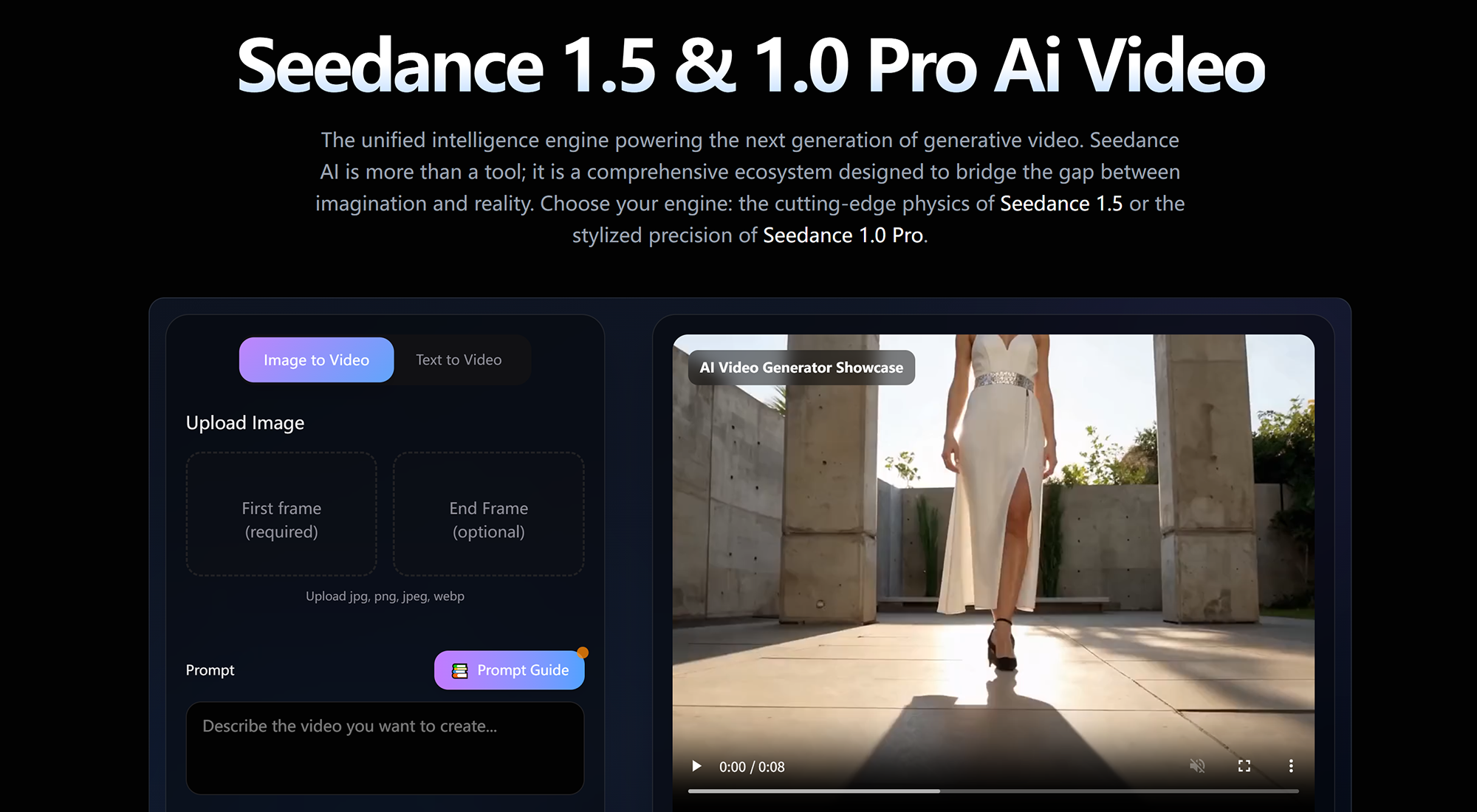 Seedance 1.5 screenshot