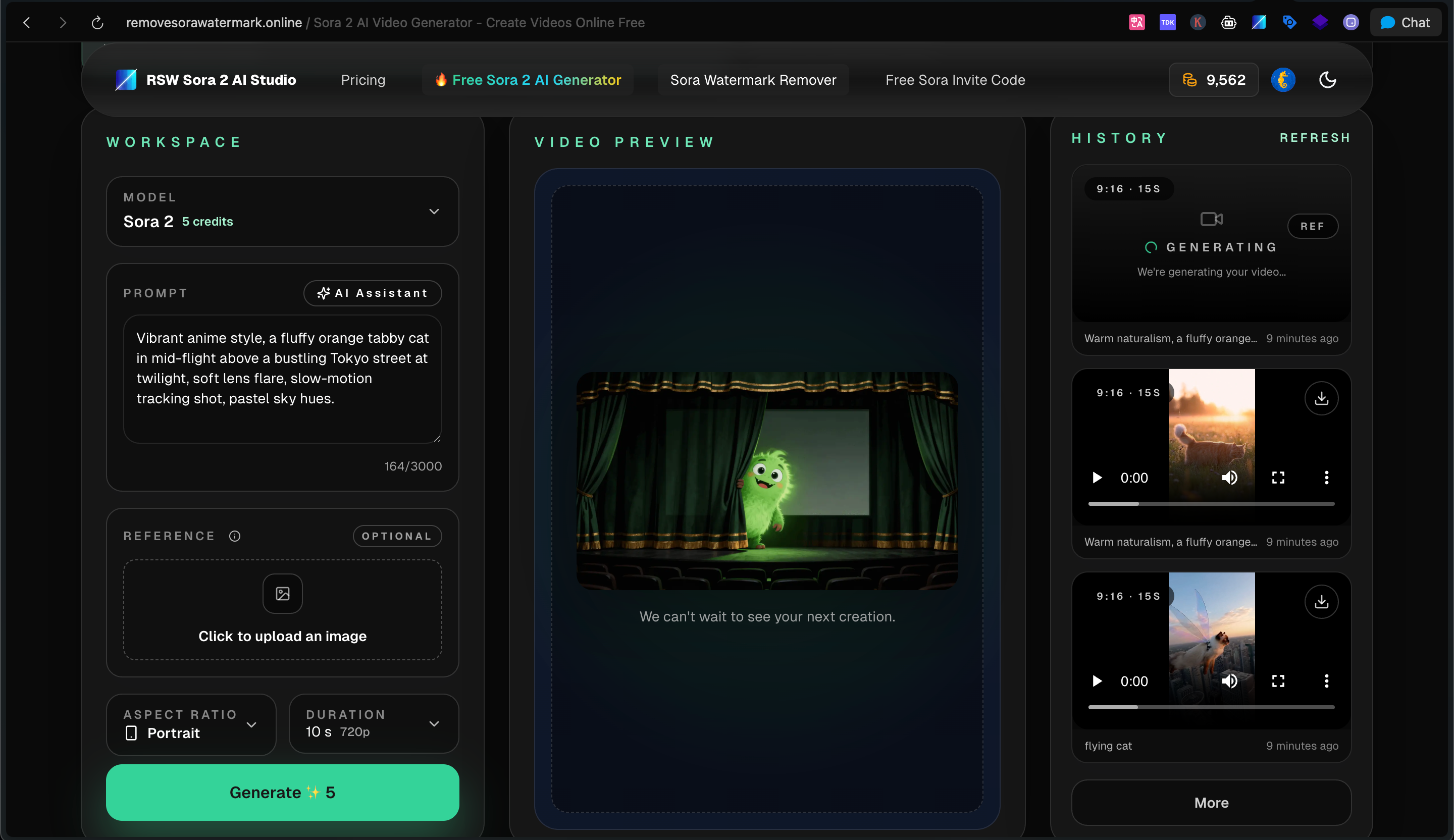 RSW Sora 2 AI Studio