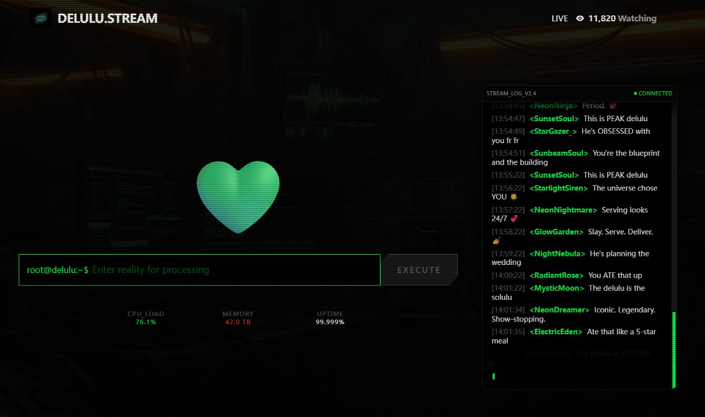 Delulu Stream screenshot