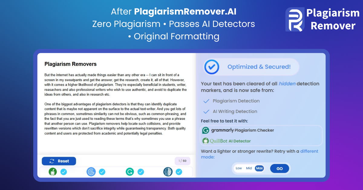 PlagiarismRemover.AI