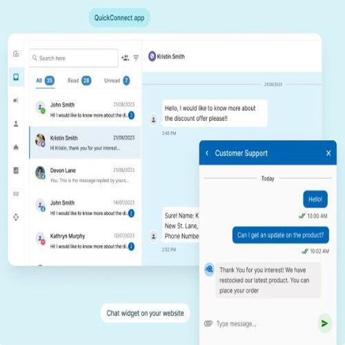 QuickConnect Dashboard