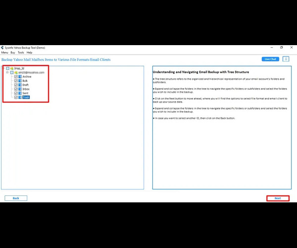 SysInfo Yahoo Mail to PDF Converter
