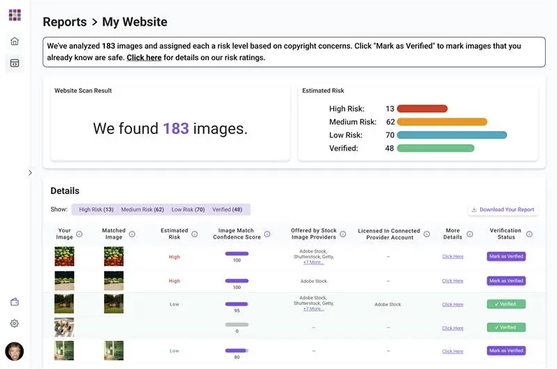 ImageVerifier screenshot