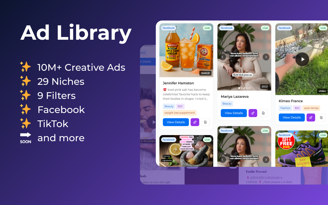 AI Ads Library - Ad Finder