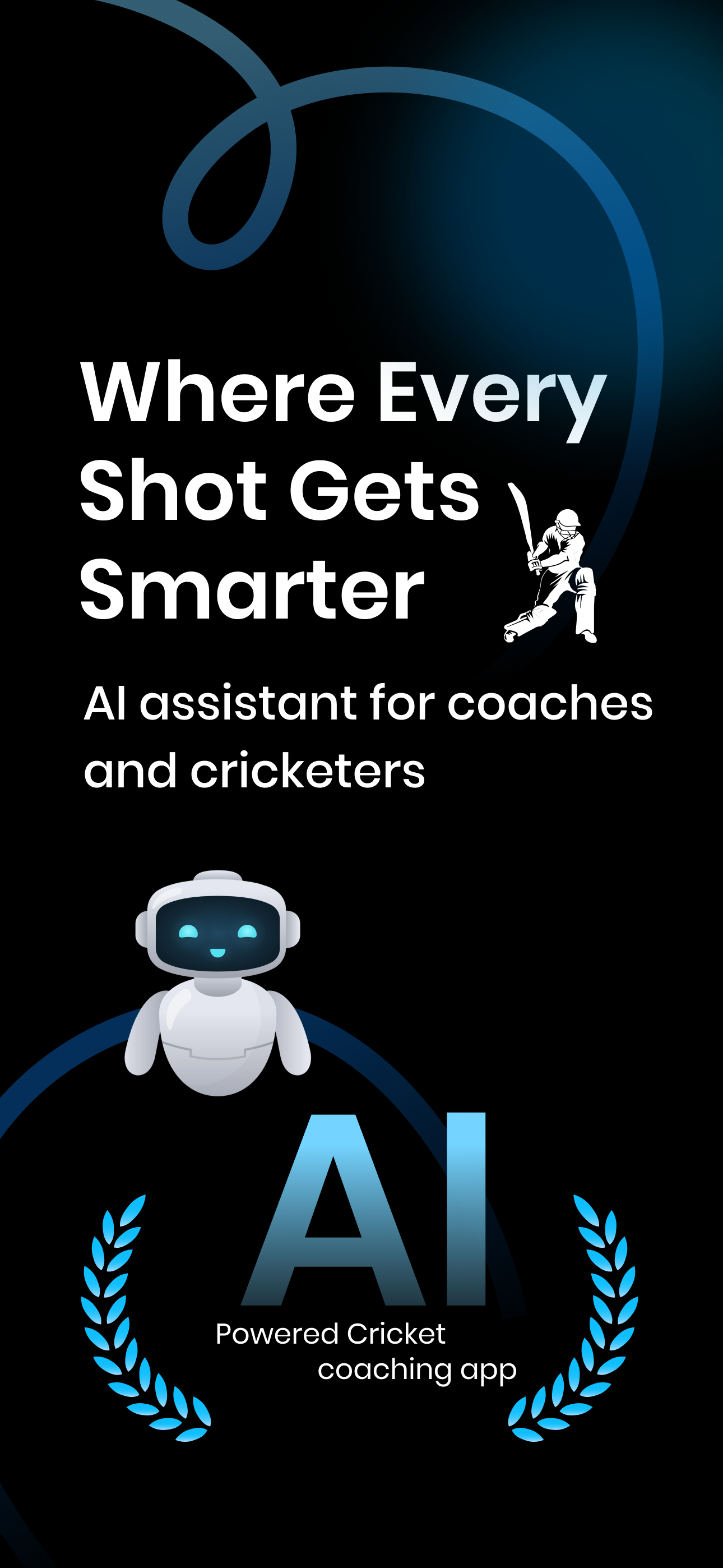 CricVision is an AI-powered cricket analysis & coaching app with video highlights, real-time feedback, pro comparisons & tools for players and coaches
