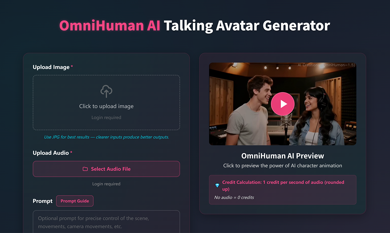 OmniHuman 1.5 screenshot