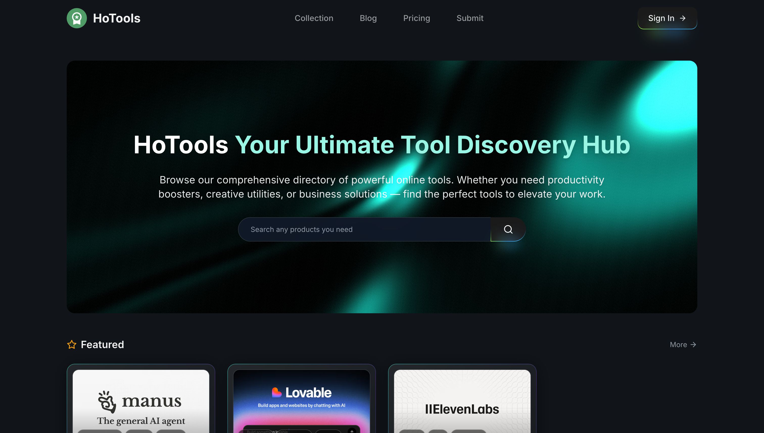 HoTools screenshot