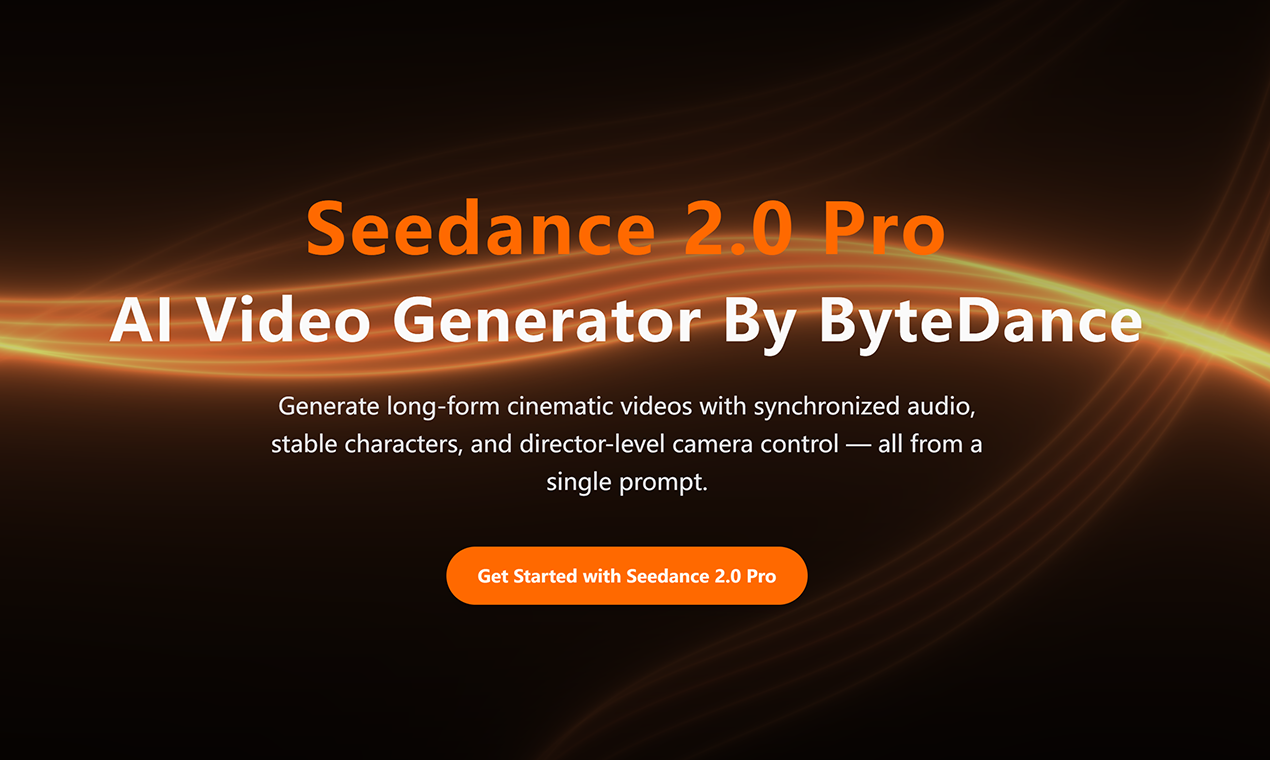 Seedance 2.0 Pro AI Video Generator screenshot