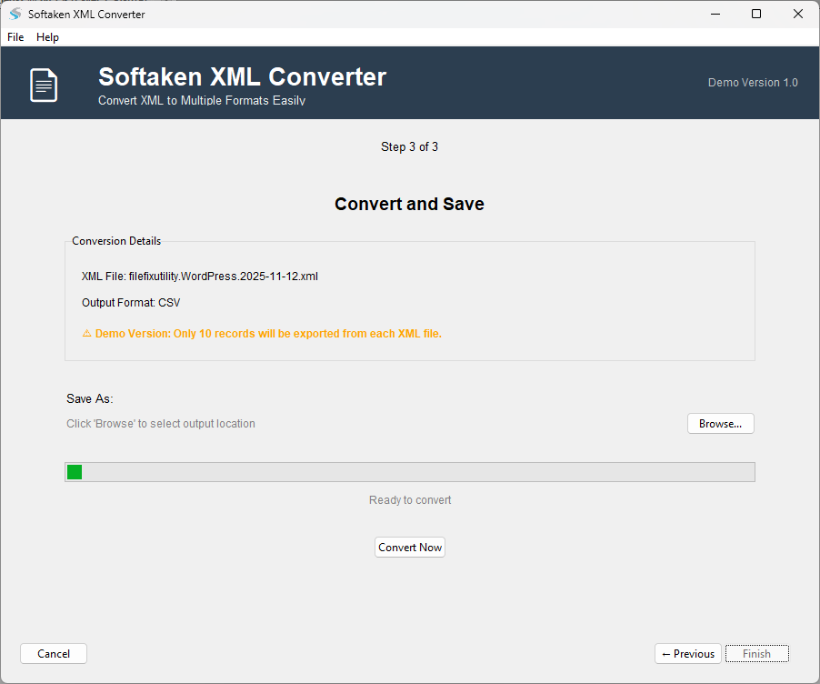 Softaken XML Converter