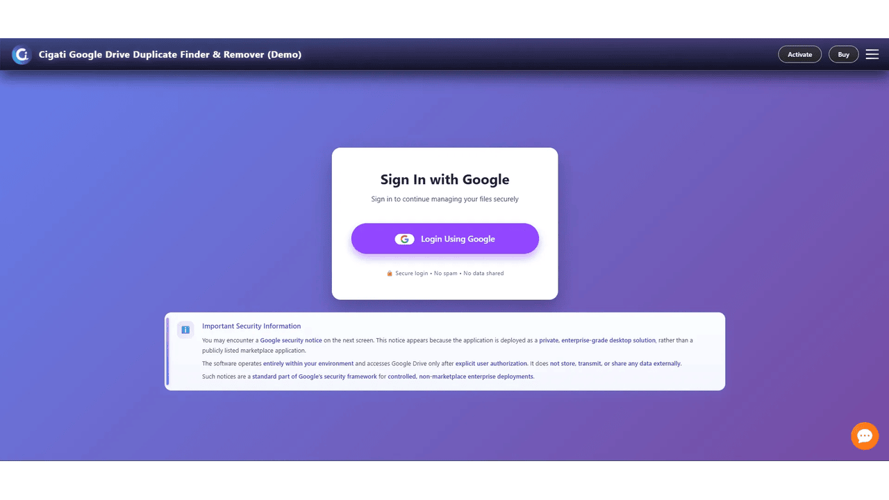 Cigati Google Drive Duplicate Finder & Remover