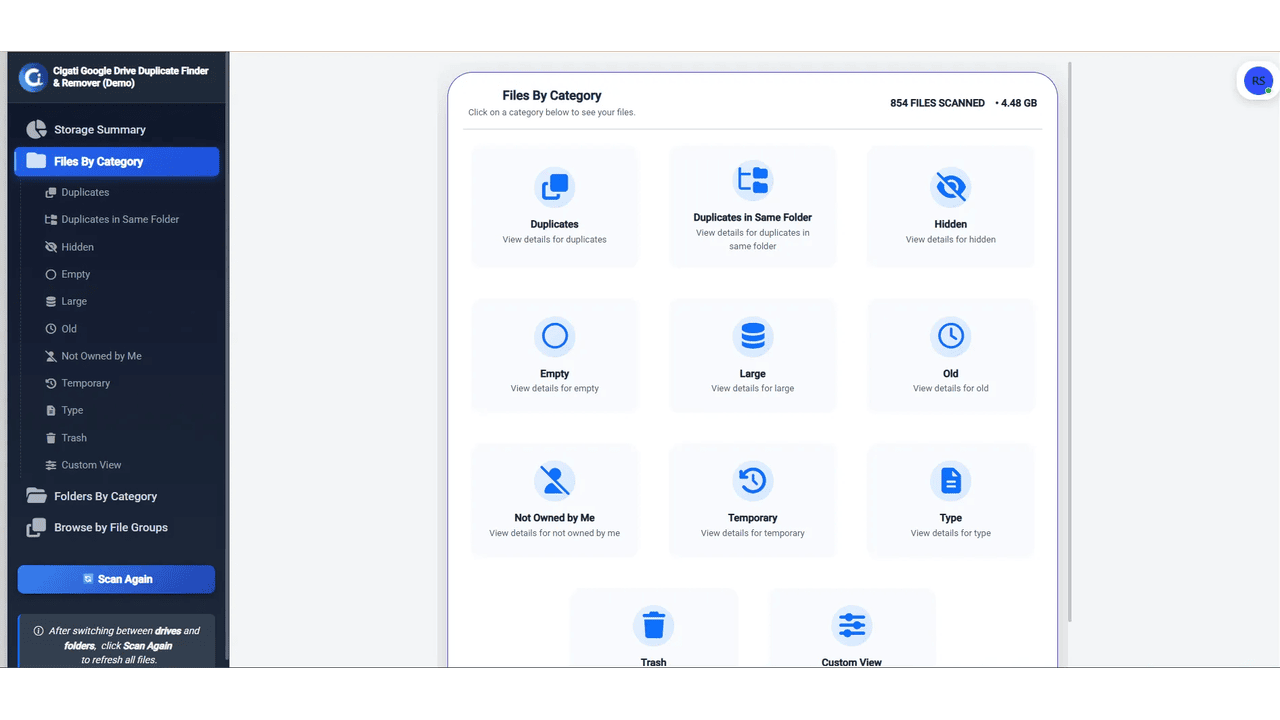 Cigati Google Drive Duplicate Finder & Remover