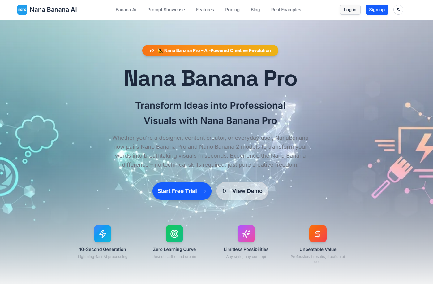 Nana Banana AI screenshot