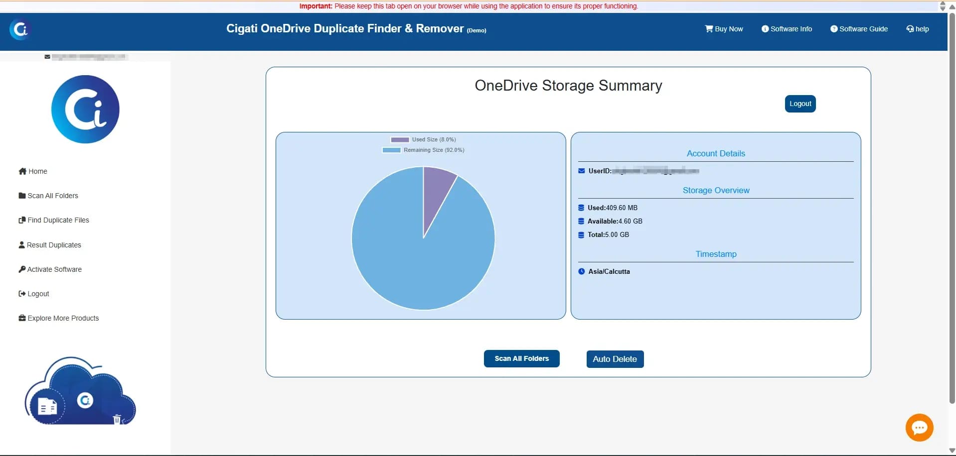 Cigati OneDrive Duplicate Finder & Remover