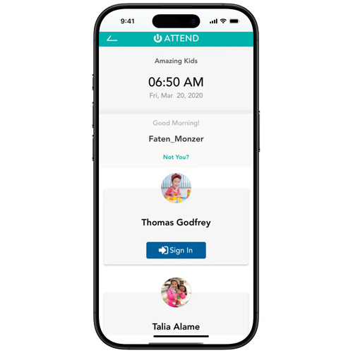 Childcare Attendance Software