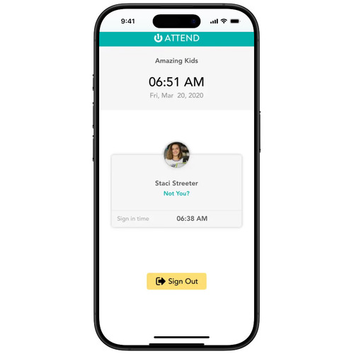 Childcare Attendance Software
