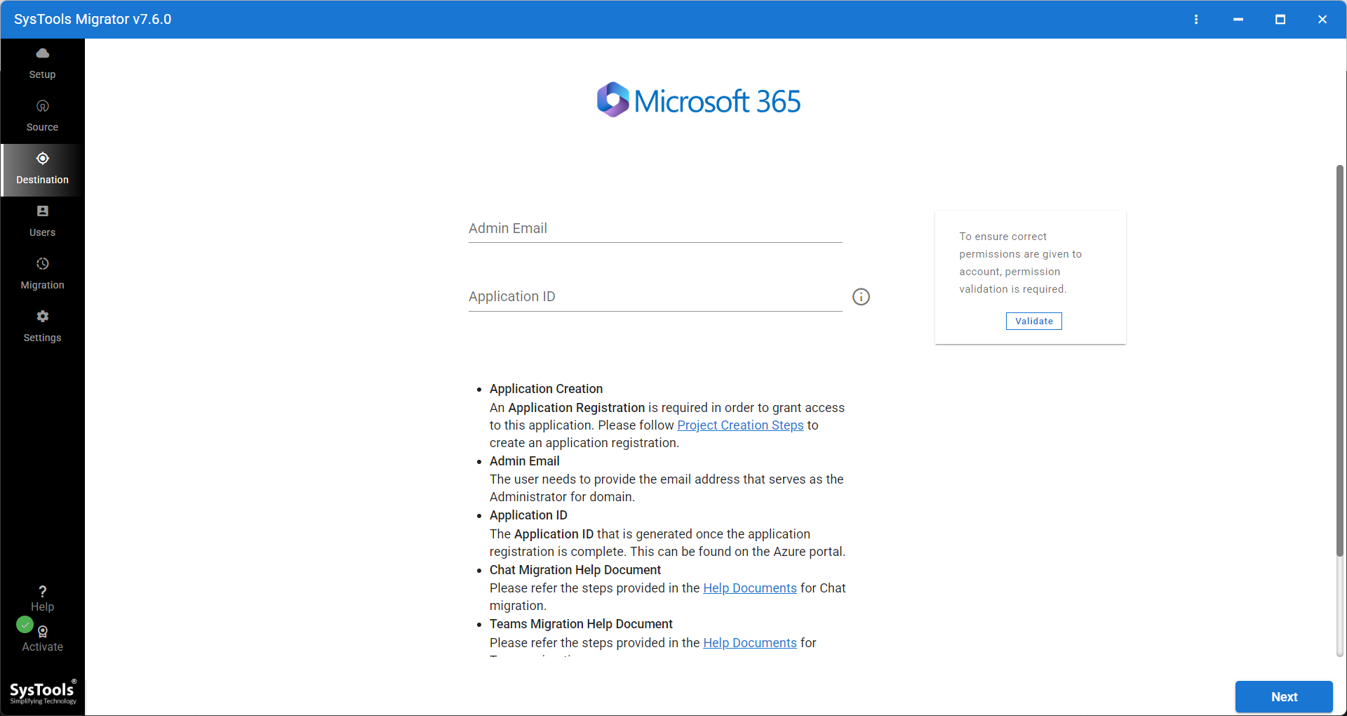 SysTools Exchange to Office 365 Migration Tool