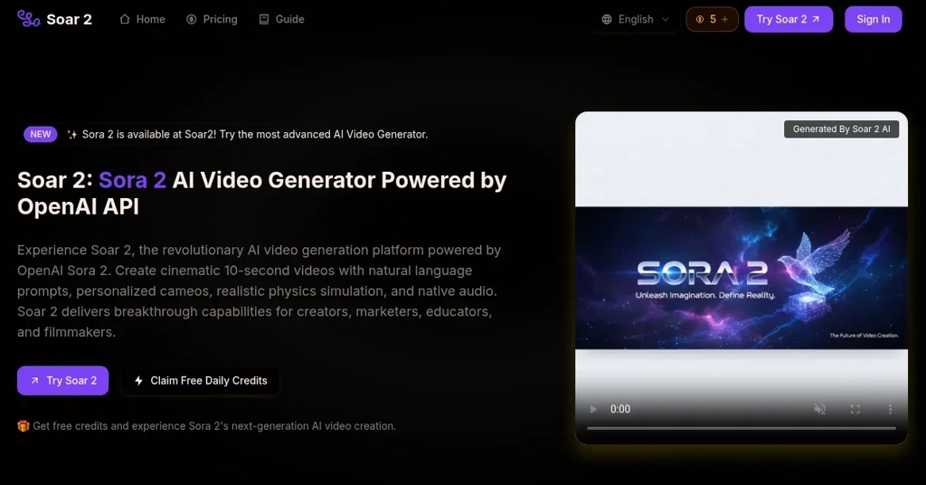 Soar 2 screenshot