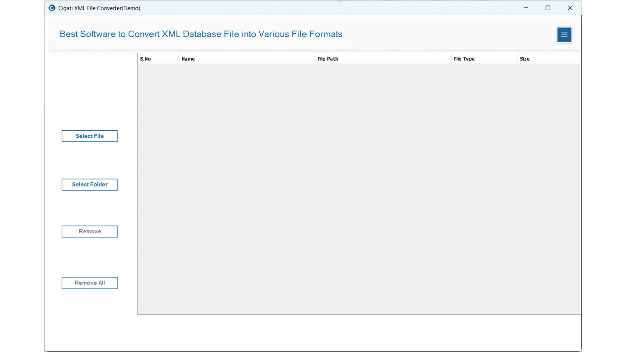 Cigati XML File Converter