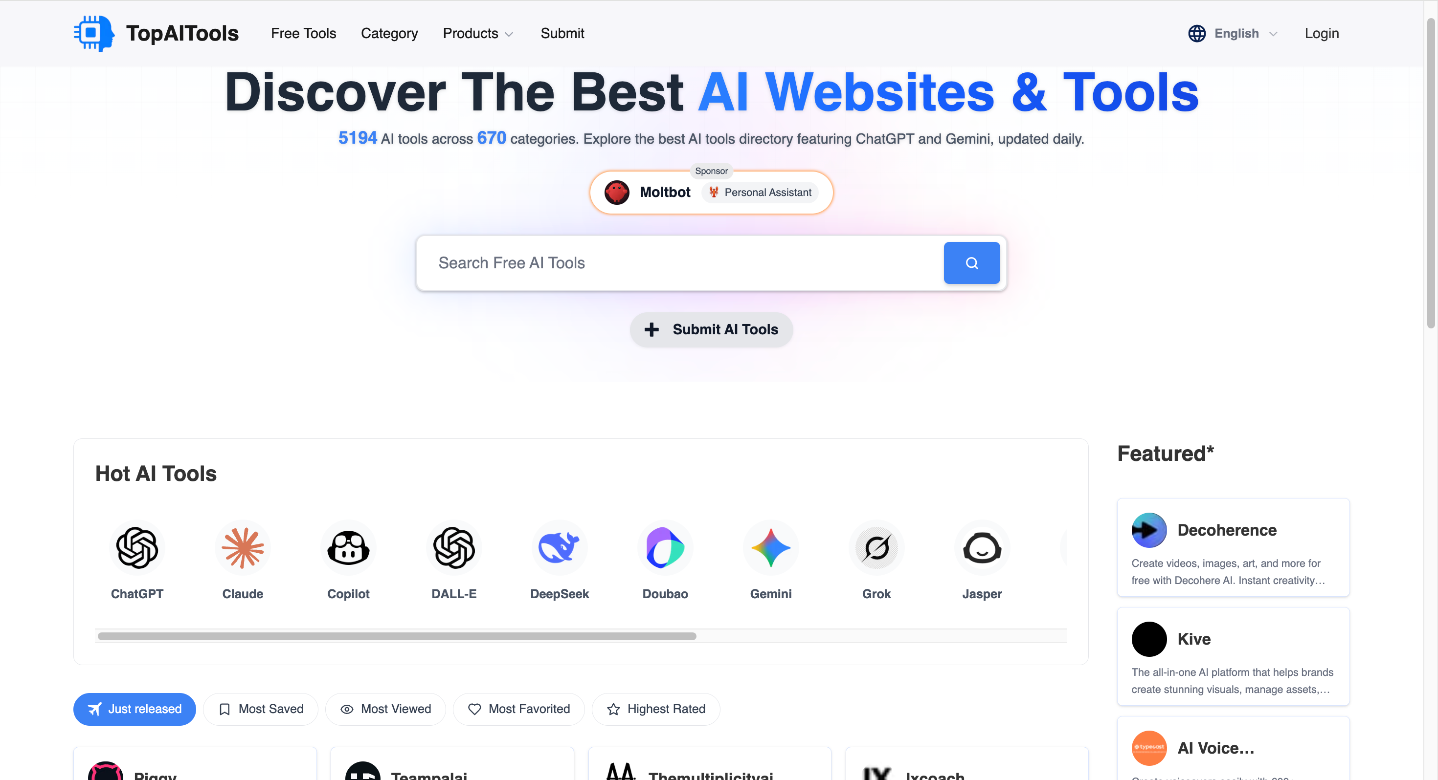 Top AI Tools Review screenshot