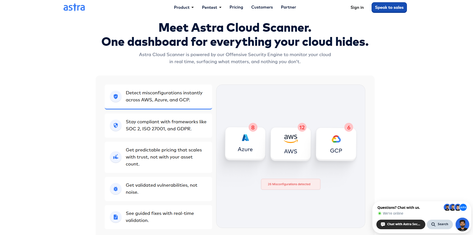 Cloud Vulnerability Security screenshot