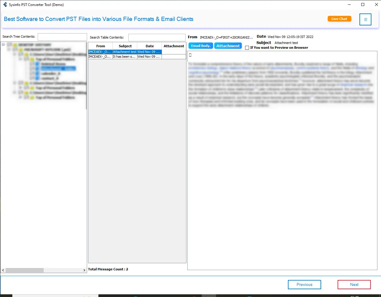 SysInfo PST to Gmail Migration Tool
