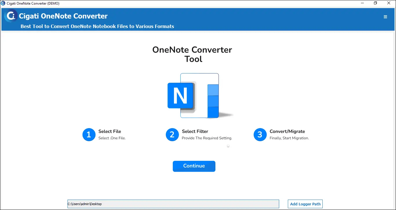 Cigati OneNote Converter