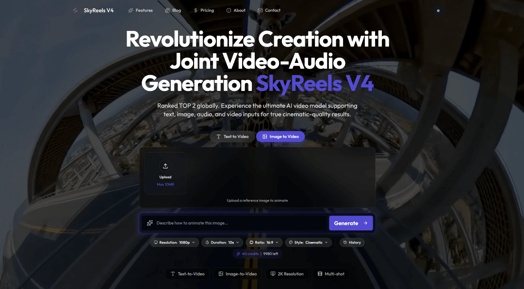 SkyReels V4 screenshot