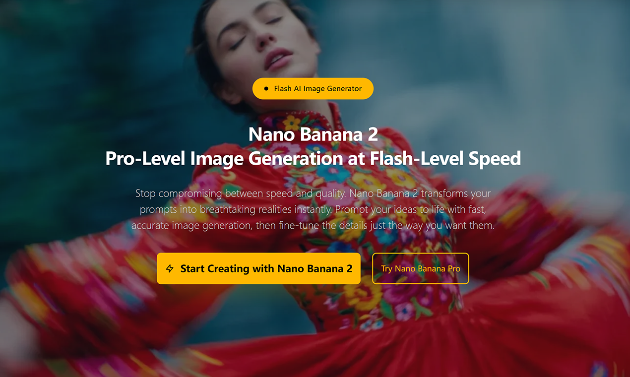 Nano Banana 2 AI screenshot