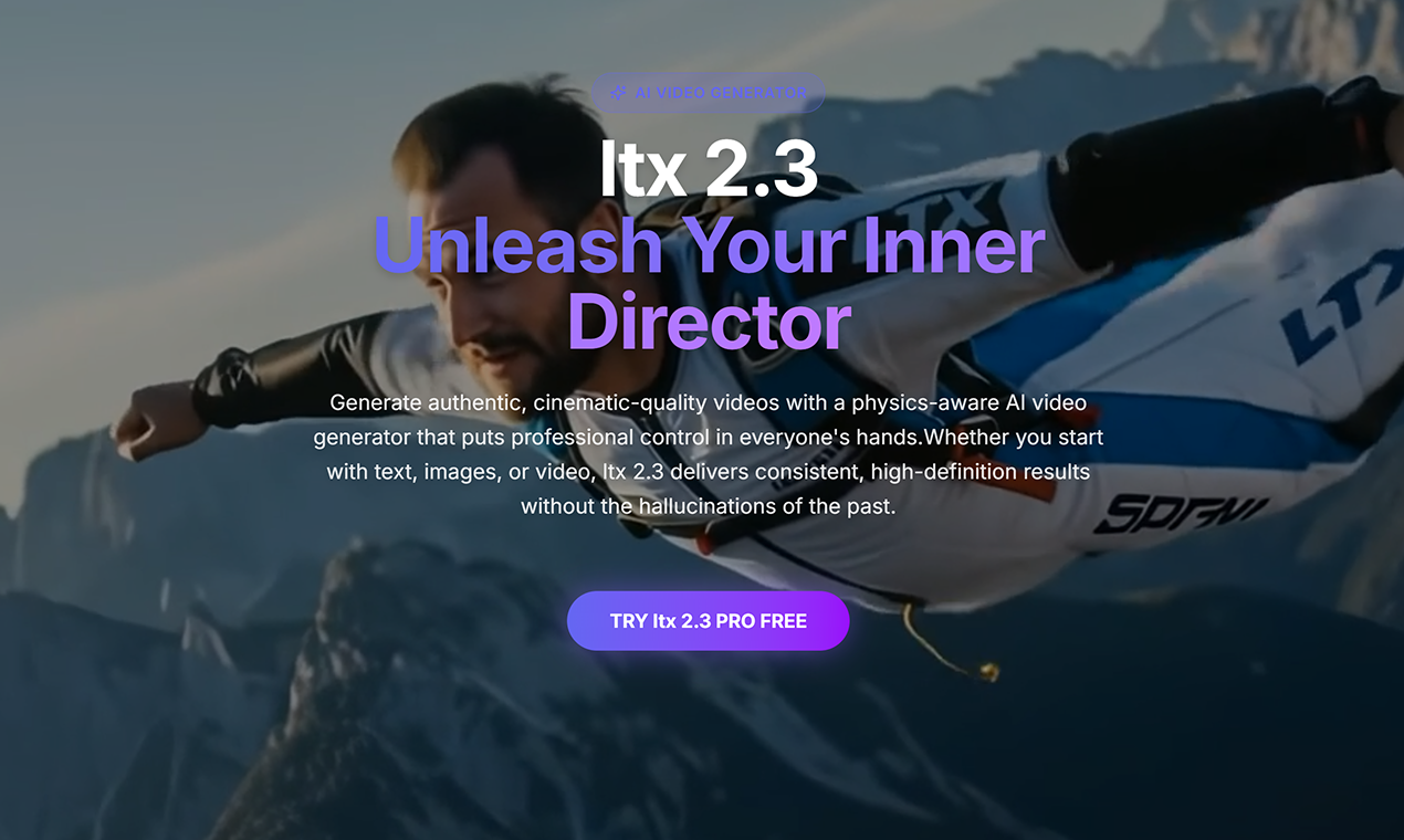 ltx 2.3 AI Video Generator screenshot