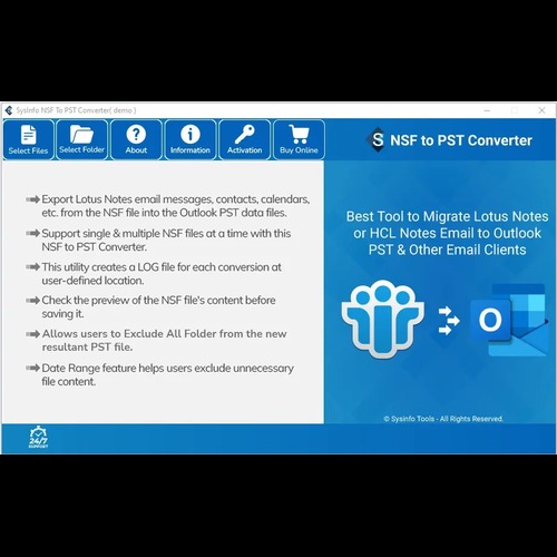 SysInfo NSF to MBOX Converter