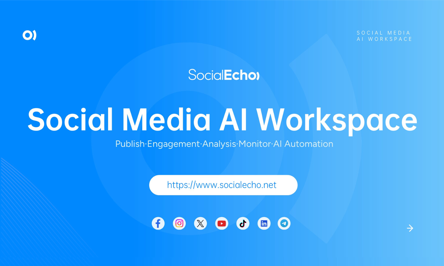 SocialEcho - Your Social Media AI Workspace