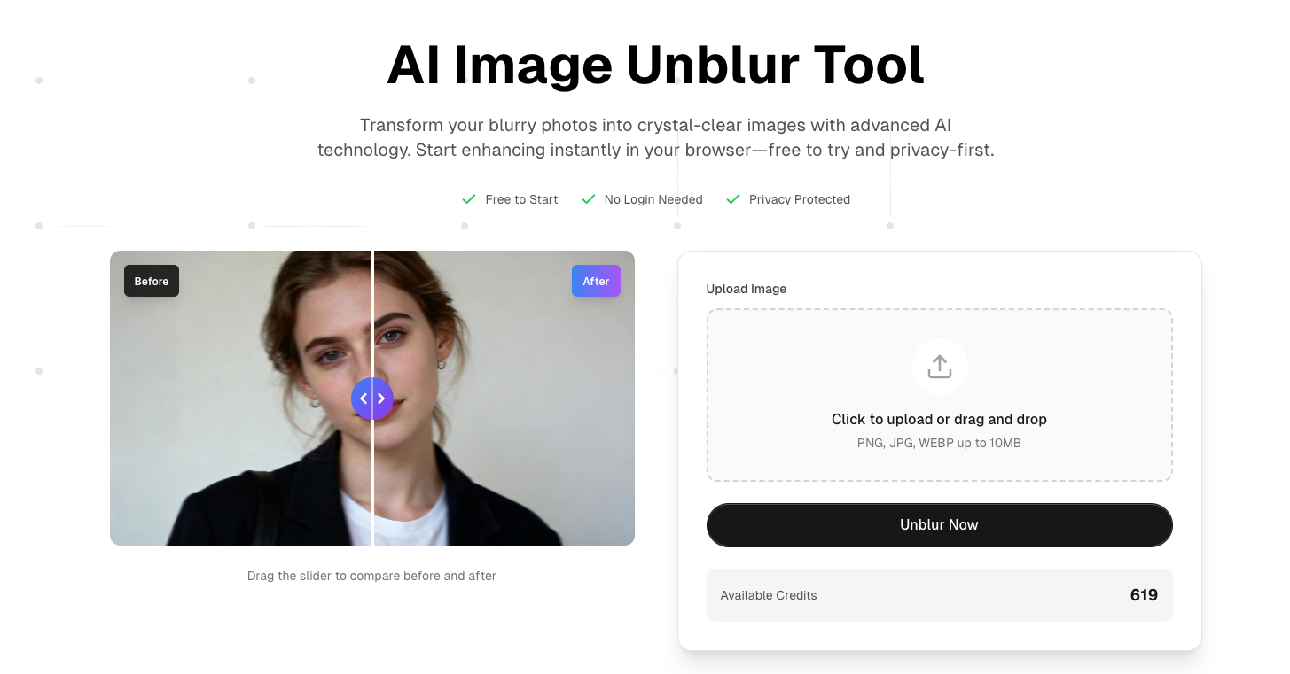 ImgUnblur screenshot