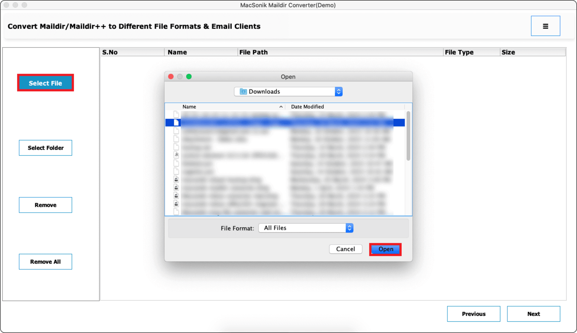 MacSonik Maildir Converter Tool
