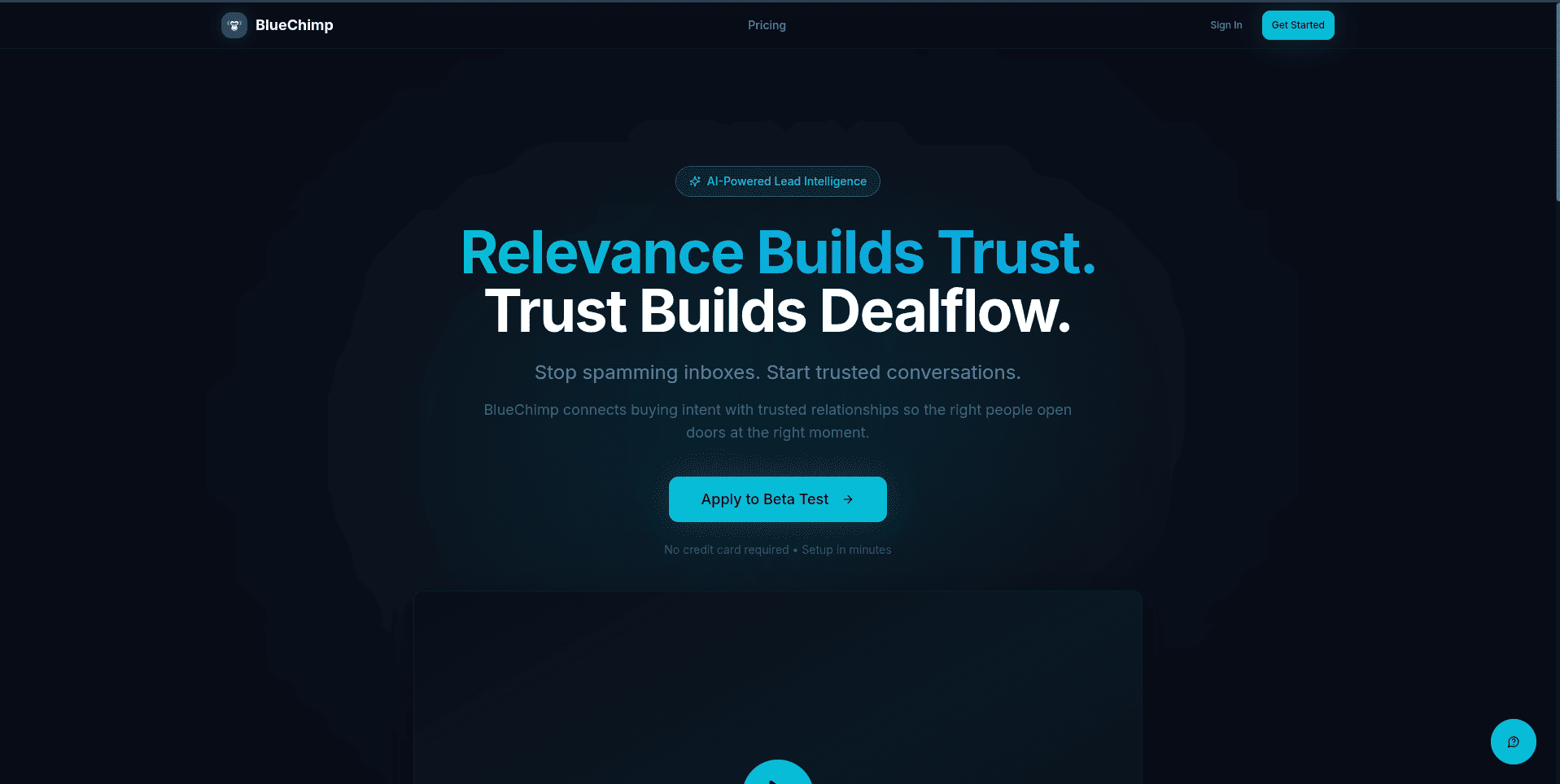 BlueChimp screenshot