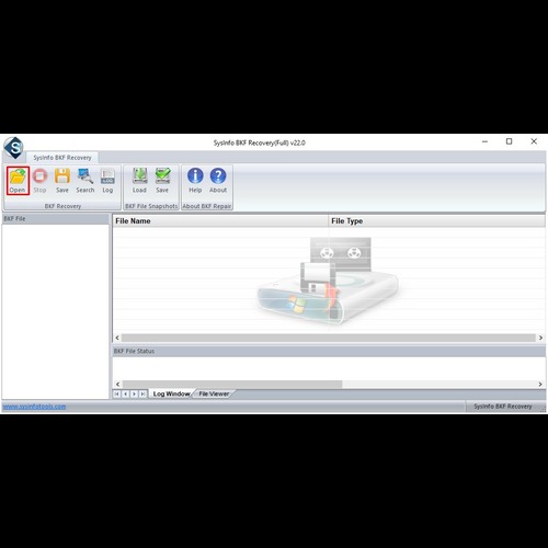 SysInfo BKF Recovery Tool