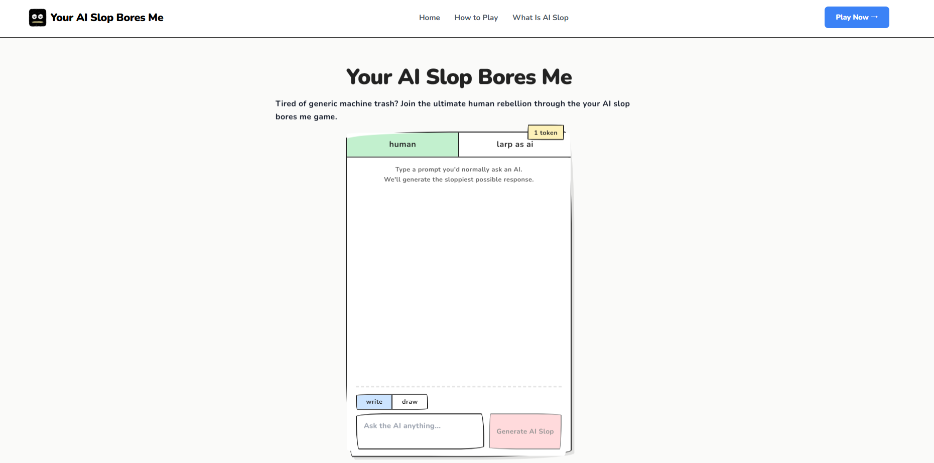 AI Slop Bores Me
