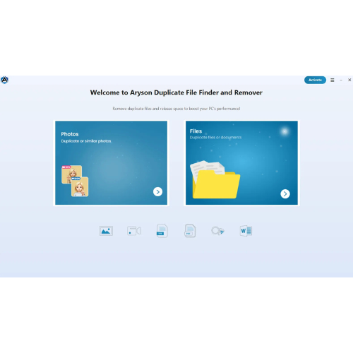 Aryson Duplicate File Finder & Remover