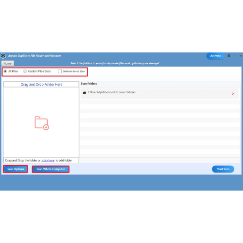 Aryson Duplicate File Finder & Remover