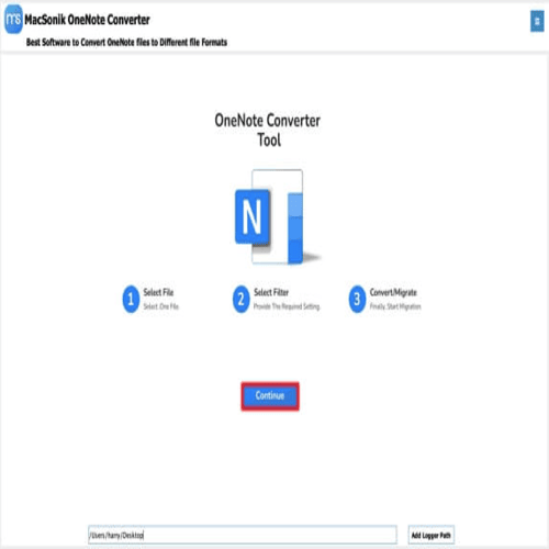 MacSonik OneNote Converter Tool