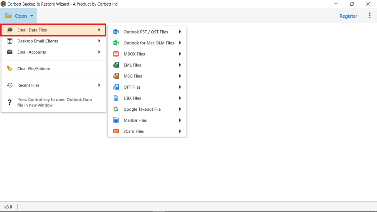 Corbett EML Converter