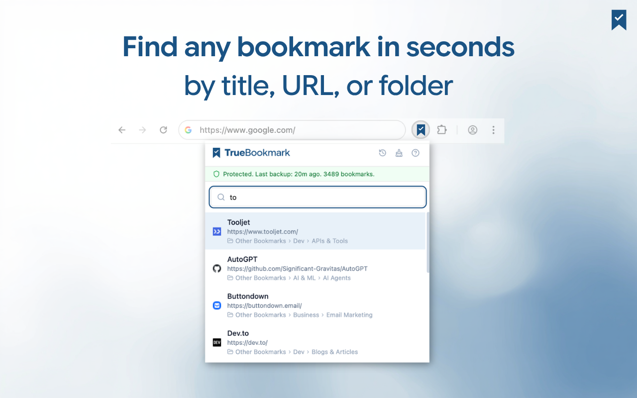 TrueBookmark