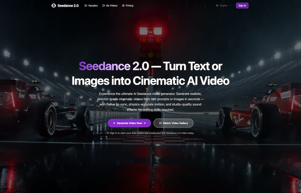 Seedance 2.0 - AI Seedance Video Gener
