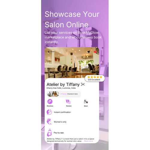 BookMyGlow Salon Partner