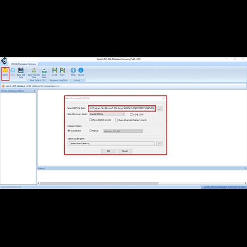Sysinfo MS SQL Database Recovery