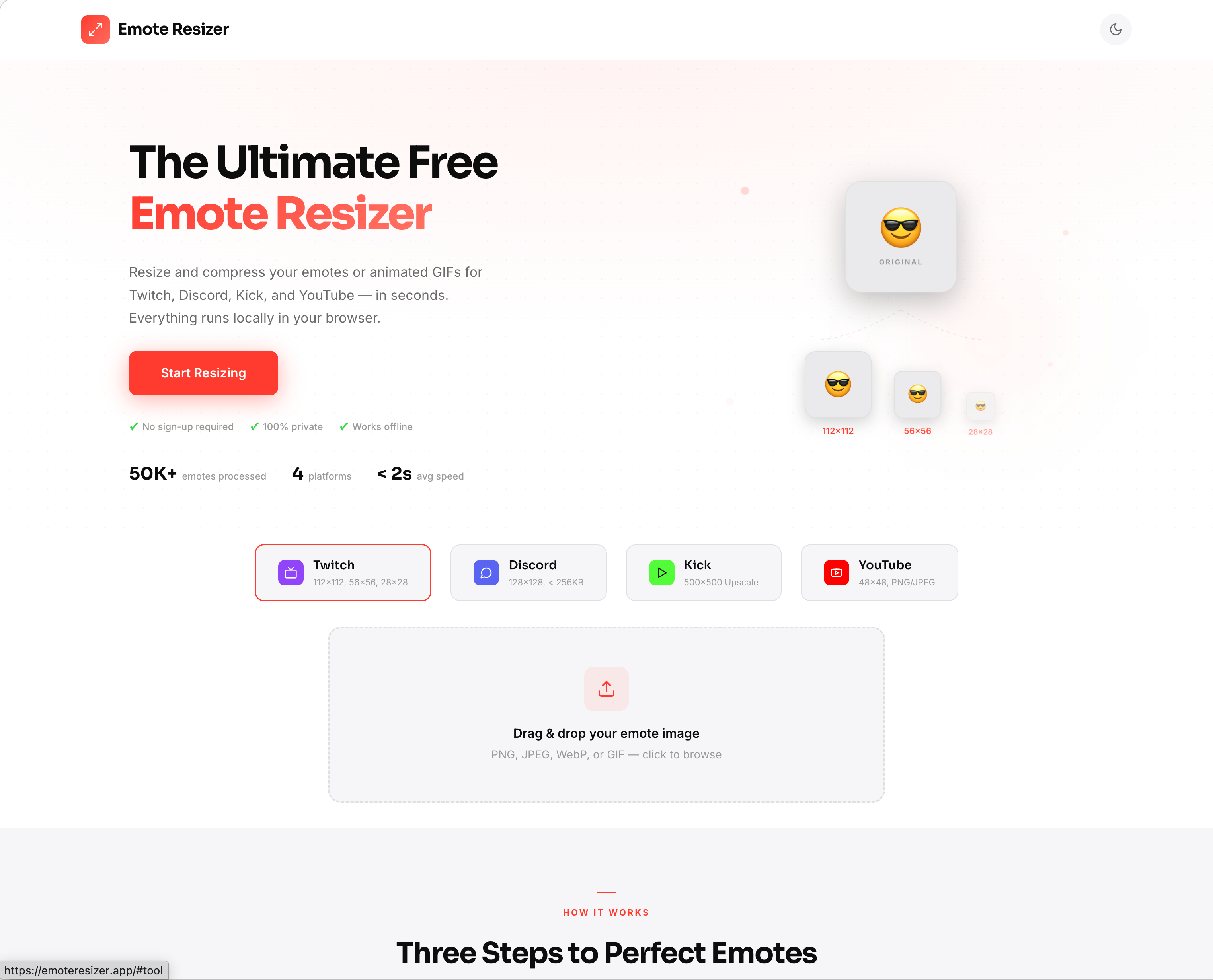 Emote Resizer screenshot