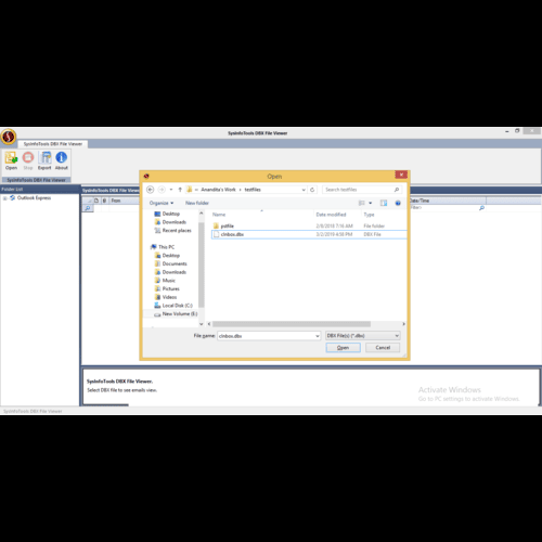SysInfo DBX Viewer Tool